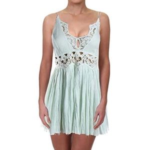 ISO size XL Ilektra in Mint and Grey Free People